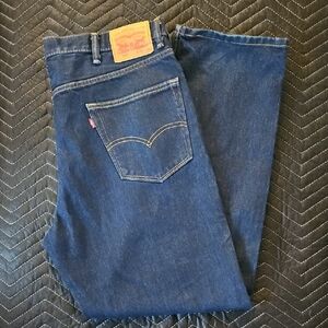 Levi's Men's Dark Blue Straight Jeans